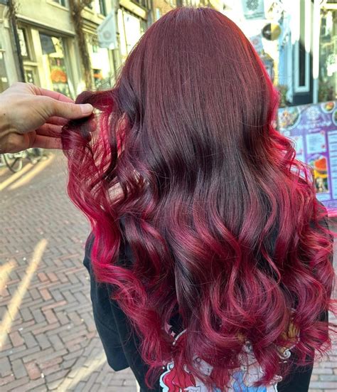 Cherry Brunette Hair Inspirations