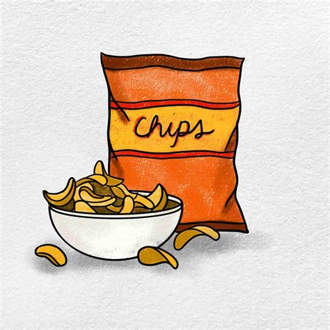 How To Draw Chips Helloartsy