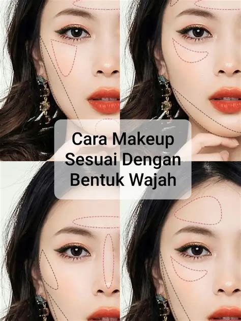 Tutorial Makeup Wajah Bulat Natural Saubhaya Makeup