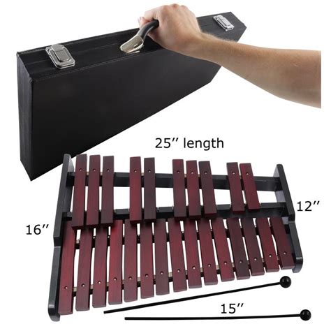 Buy Wooden Xylophone For Adults 25 Note Xylophone With Professional