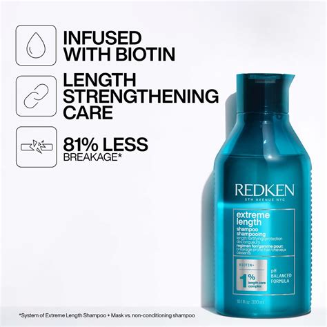 Extreme Length Set Shampoo And Conditioner For Hair Growth Redken