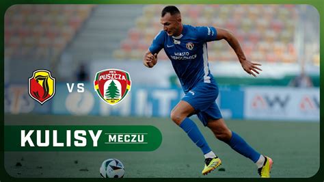 JAGIELLONIA BIAŁYSTOK VS PUSZCZA NIEPOŁOMICE KULISY MECZU PUSZCZA