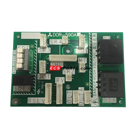 DOR 590A Board For Mitsubishi Elevator YX401B359 ECS PARTS CO LTD