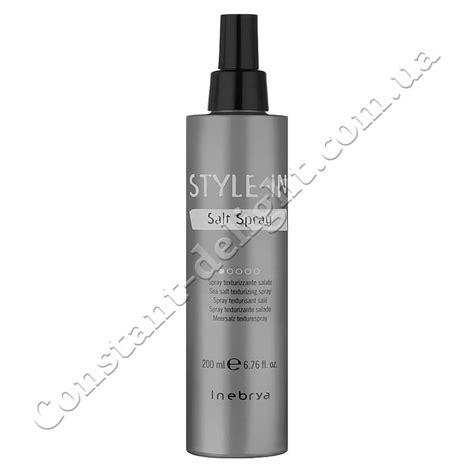 Текстурирующий спрей для волос с солью Inebrya Style-In Salt Spray 200 ...