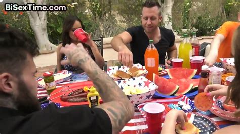 Bisex Dudes Fuck Bitches In Group Sex In Missionary