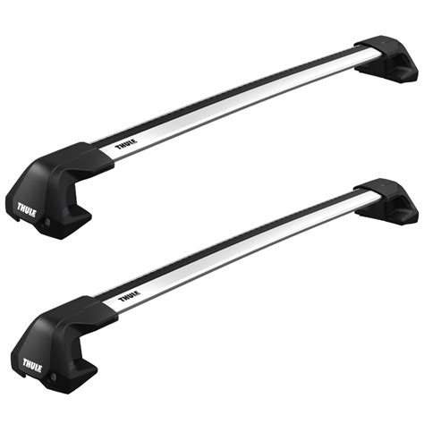 Thule Wingbar Edge Roof Rack Package Fits Bare Roofs Silver Racks