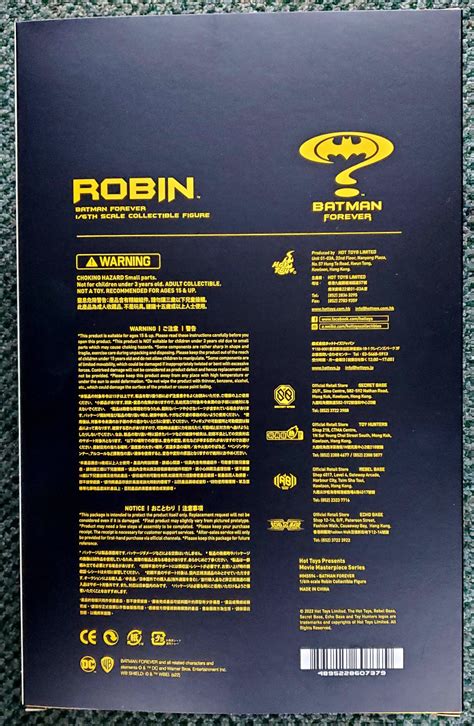 Hot Toys Batman Forever Chris ODonnell As Robin 1 6 Scale Figure The Toys Time Forgot