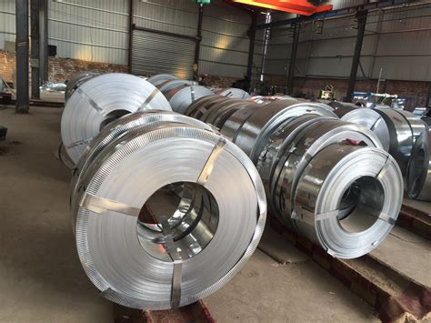 Hot Dip Sgcc Dx D Mm Thick Galvanized Steel Strip Galvanized Steel