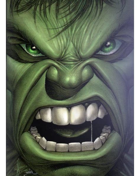 Incredible Hulk Angry Comic