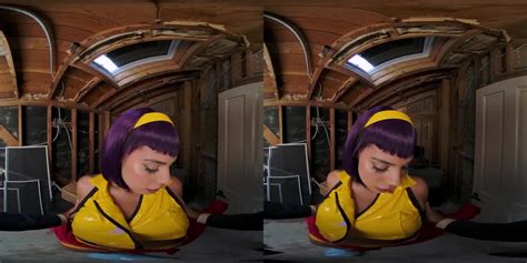 Innate Teen Violet Starr As Faye Valentine Has You For The First Time Vr Porn Hotntubes