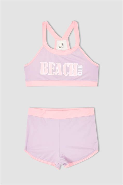 Defacto Kız Çocuk Bikini