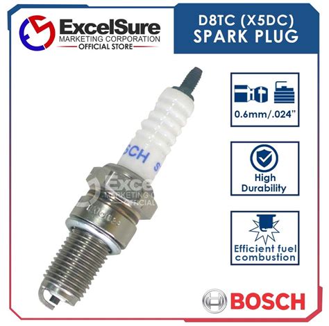 Bosch X5DC / D8TC Spark Plug ‣ ExcelSure Marketing Corporation