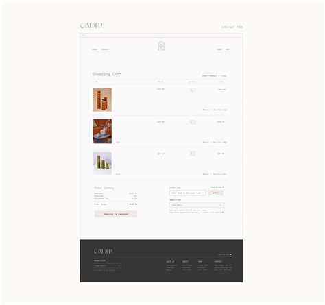 Cinder Candle Branding Behance