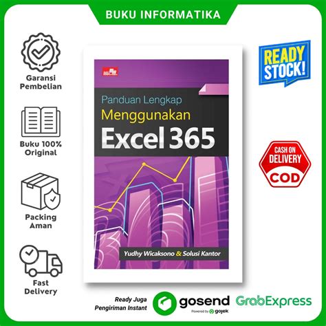 Jual Buku Panduan Lengkap Menggunakan Excel 365 Elexmedia Komputindo