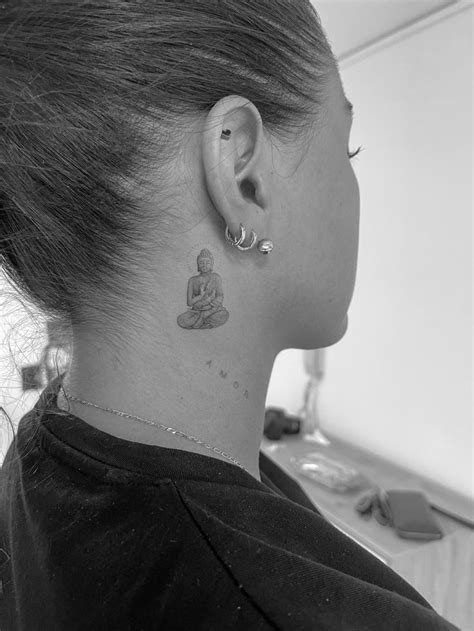 Minimalist Buddha Tattoo