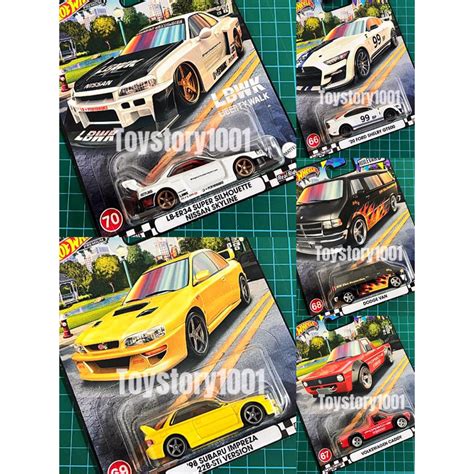 Hot Wheels Boulevard Lb Er Super Silhouette Nissan Skyline Subaru Impreza Ford Shelby Gt