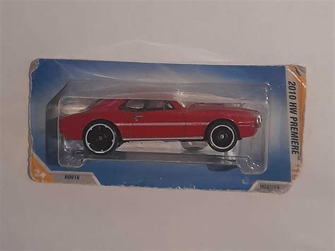 Embalagem Danificada Hot Wheels Premiere Pontiac Firebird Universo Hot Wheels