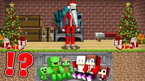 The Ultimate Doomsday Bunker Vs Christmas Dweller In Minecraft