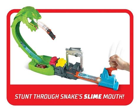 Pista Hot Wheels Ataque Tóxico Da Serpente Mattel Frete grátis