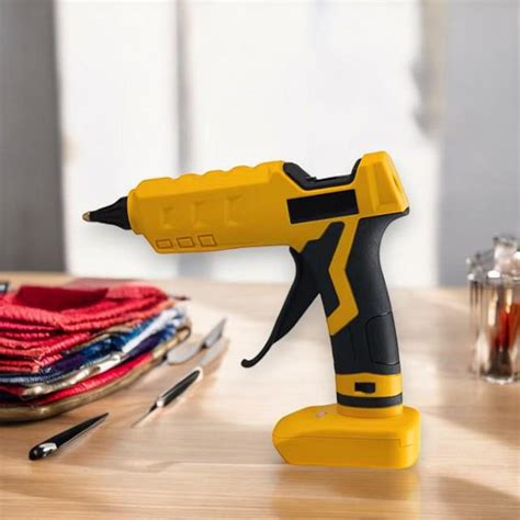 Mellif Cordless Hot Glue Gun Compatible With Dewalt V V MAX Batteries Uses Mm Glue Sticks