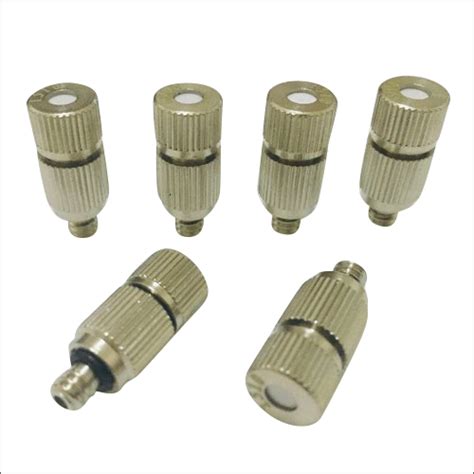 Brass Misting Nozzle Material Brass Size 01 03 Mm Color Brass