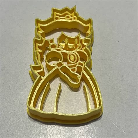 Archivo Stl Princess Peach Cortador De Galleta Marios Bross・plan De Impresora 3d Para Descargar