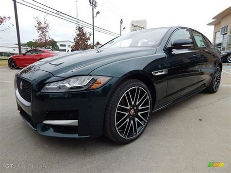british racing green jaguar xf   photo  gtcarlot
