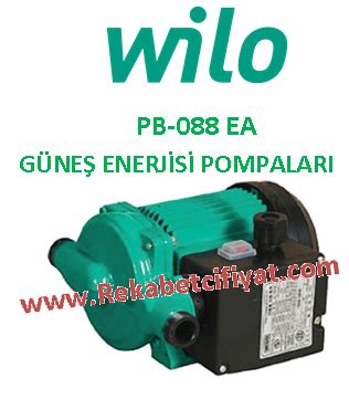 Wilo Initial, WİLO, BASINÇ ARTTIRICI, GÜNEŞ ENERJİSİ, POMPA, HİDROFOR ...