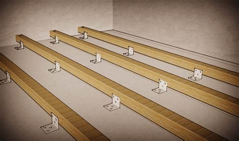 Крепеж для лаг пола: уголки и другие виды, особенности применения