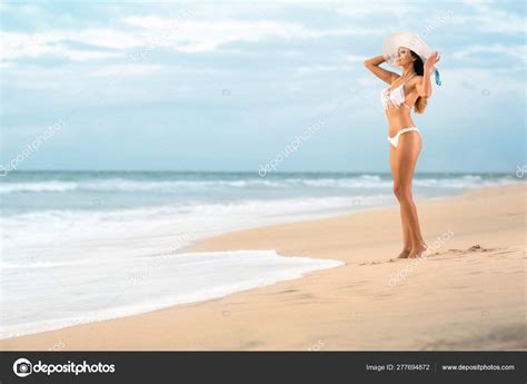 Sexy Woman In Bikini Stock Photo Luckybusiness 277694872