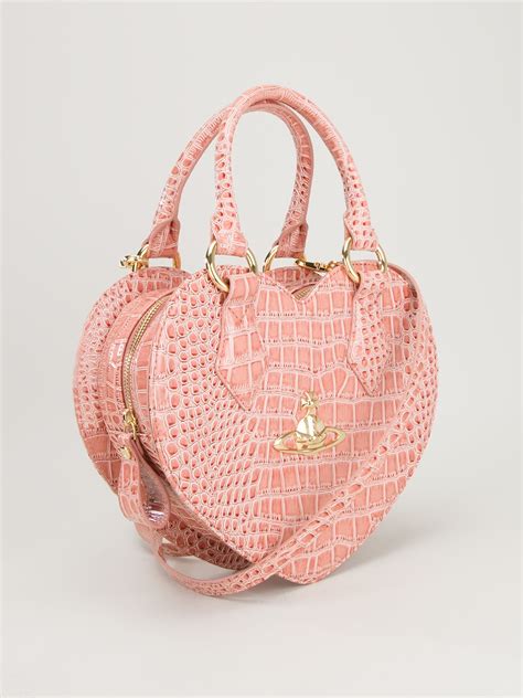 Lyst - Vivienne Westwood Chancery Heart Bag in Pink