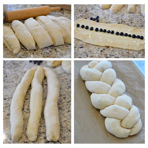 Blueberry Cream Cheese Challah Red Star Yeast