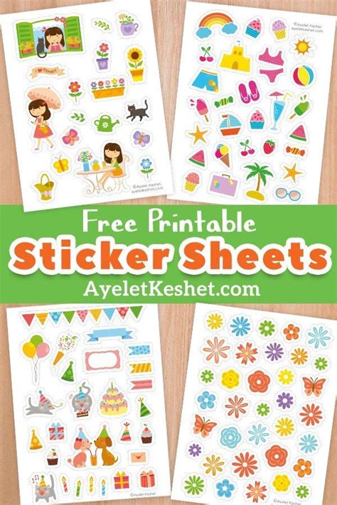 Free Printable Stickers Ayelet Keshet Free Printable Stickers Free