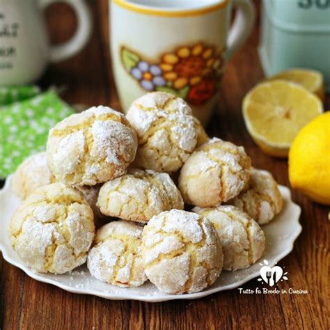 Biscotti Al Limone Senza Burro Tutto Fa Brodo In Cucina