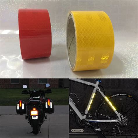 Pegatinas Reflectantes Para Bicicleta Cinta Adhesiva De Seguridad