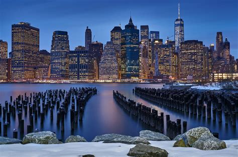 Manhattan Skyline Wallpapers - Top Free Manhattan Skyline Backgrounds ...