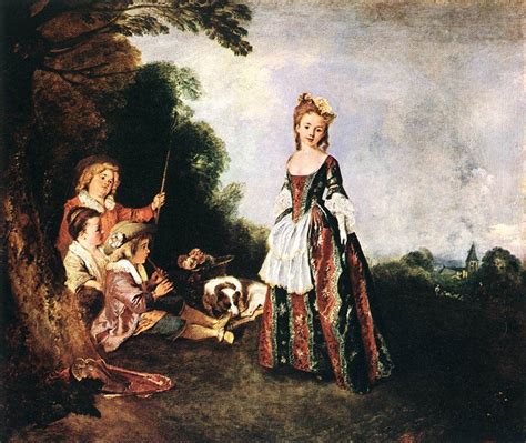 Jean Antoine Watteau La danse ou Iris 1684 1721 peintre français