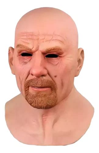 Máscara Simulacion Hombre Walter White d Fiesta Cosplay Nude Cuotas sin interés