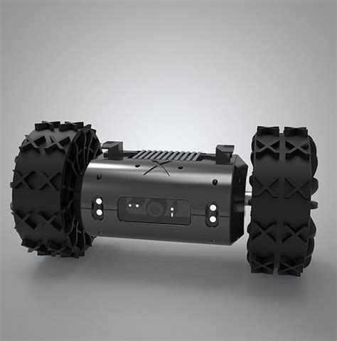 3d Model Two Wheeled Ugv Vr Ar Low Poly Cgtrader