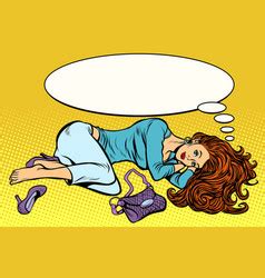 Naked Woman Royalty Free Vector Image VectorStock