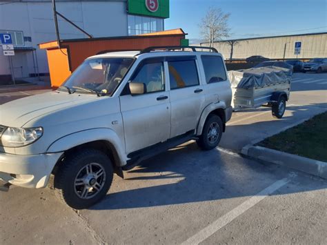 Прицеп — УАЗ Patriot, 2,7 л., 2013 года | другое | DRIVE2