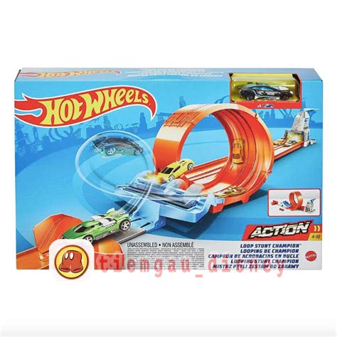Hot Wheels Toys Track Loop Stunt Champion The Hot Wheels Loop Stunt