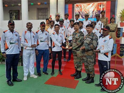 Ncc Cycle Rally Mahaparikrama Flagged Off At Nagpur