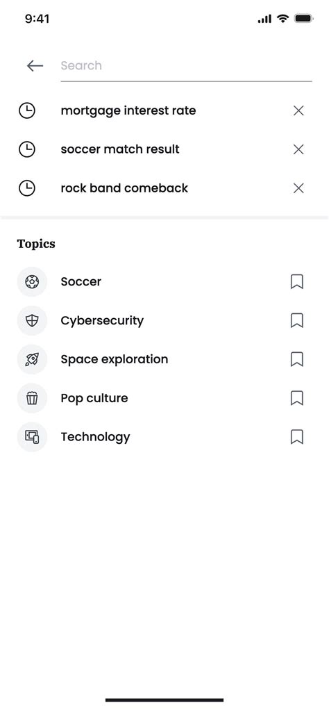 Mobile News App Design Template | Visily