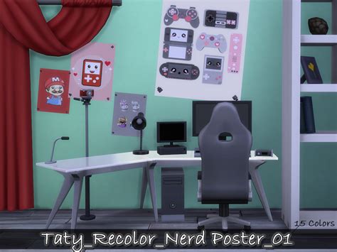 Nerd Poster 01 – Sims Crazy Creations