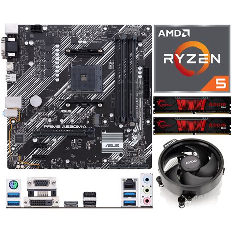 Aufrüstkit Amd Ryzen 5 3600 6x 36ghz 16gb Ram Asus Prime A520m A Mainboard Arlt Computer