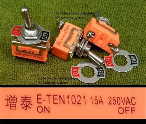 Jual E Ten Pin Kaki On Off Saklar Switch Toggle Togel E Ten