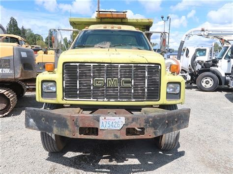 1991 GMC TOPKICK DUMP TRUCK KENMORE HEAVY EQUIPMENT CONTRACTORS