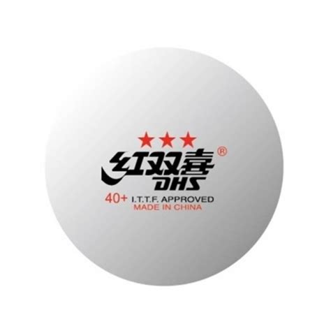 Bola De Tenis De Mesa Profissional - Bola para Tênis de Mesa Profissional (6 und) - DHS - Branco - Nova Era ...