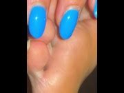 Self Tickle Milf Long Nails Nails Sound Scratching Soft Soles Xxx